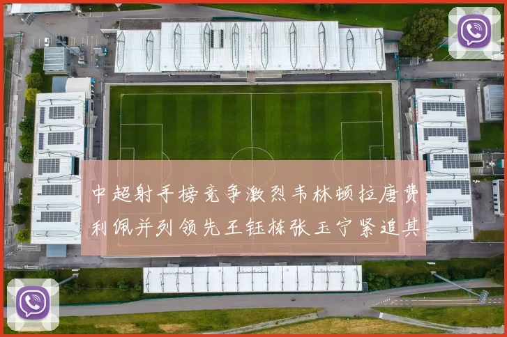中超射手榜竞争激烈韦林顿拉唐费利佩并列领先王钰栋张玉宁紧追其后